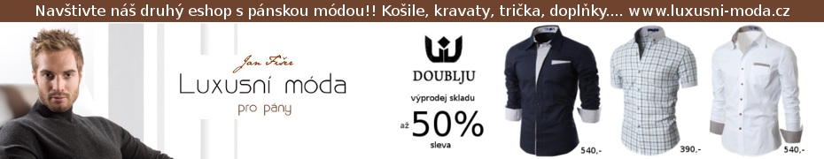 Luxusní pánská móda